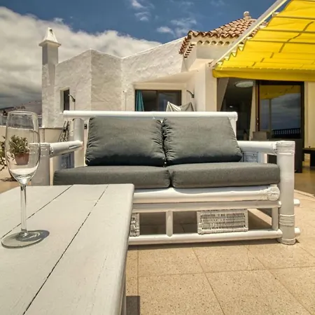 Apartman Penthouse Con Vistas Al Mar, Terraza, Jacuzzi Y Piscina En Playa Fanabe *