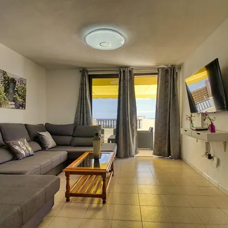 Penthouse Con Vistas Al Mar, Terraza, Jacuzzi Y Piscina En Playa Fañabé *